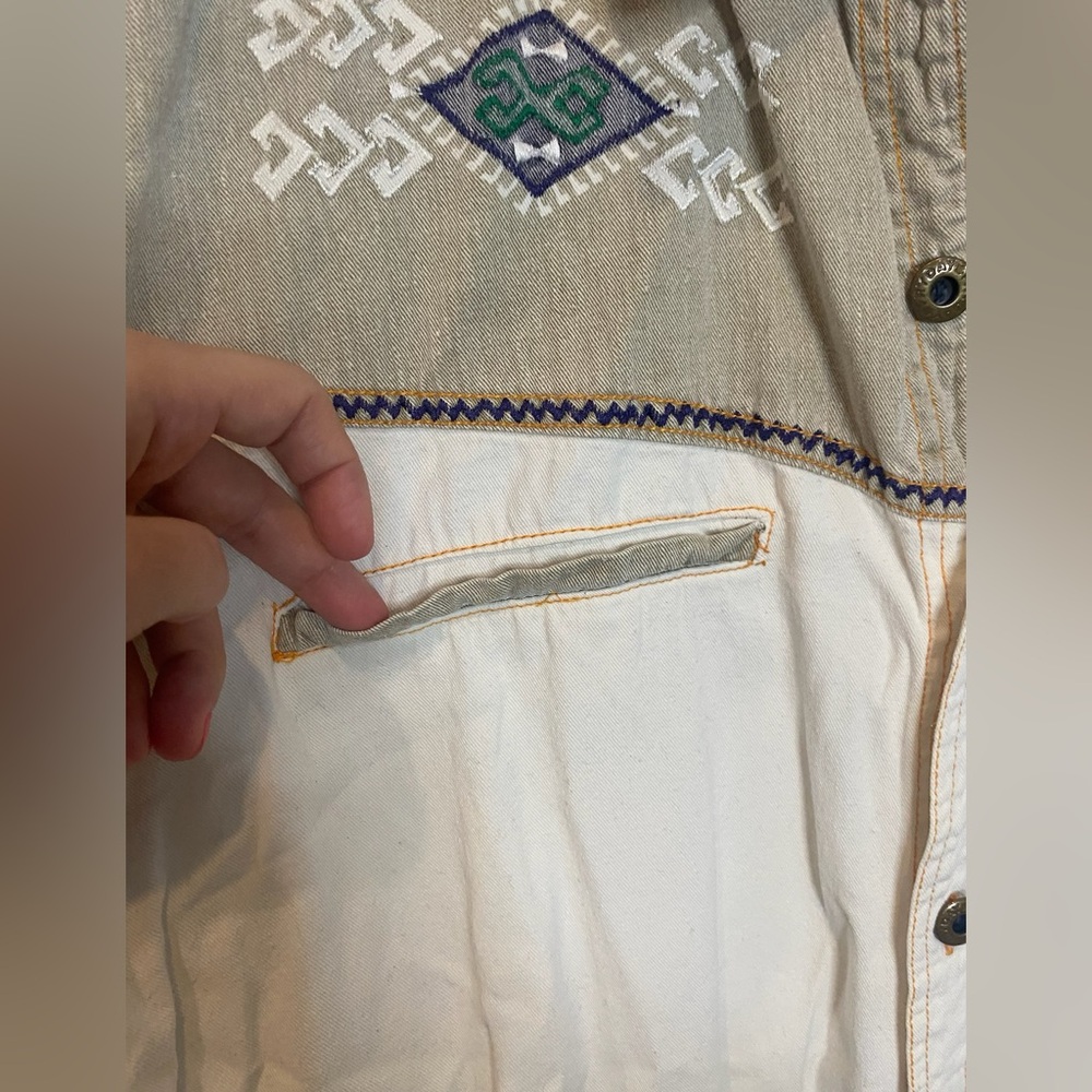 Vintage Western Button-Up Shirt - Picture 4 of 5